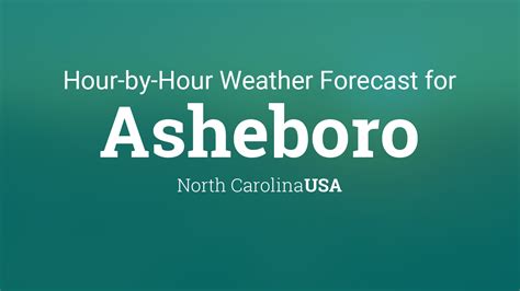 asheboro weather hourly|More.